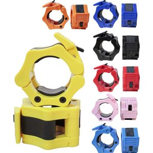 Seguros Para Barra Olimpica-Grips Plastico