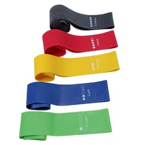 Set de 5 Ligas de Pierna 5 x 30 cm
